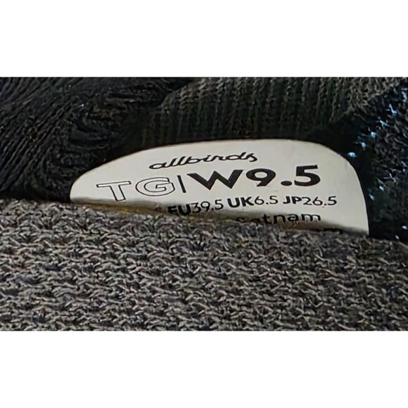 New Allbirds Women's Tree Glider Sneakers Casual Walking Size 9.5 Stormy Grey - Picture 9 of 10